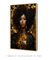 Quadro Decorativo Mulher Preta com detalhes Dourado 02 - comprar online