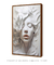 Quadro Decorativo Rosto de Mulher 3D 01 - Garagem dos Quadros