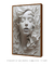 Quadro Decorativo Rosto de Mulher 3D