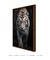 Quadro Decorativo Tigre Branco 02 - Garagem dos Quadros