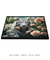 Imagem do Quadro Decorativo Tigre Branco com Rosas