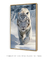 Quadro Decorativo Tigre branco na neve 02 - comprar online