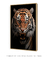 Quadro Decorativo Tigre de Bengala - comprar online