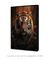 Quadro Decorativo Tigre Medieval - Garagem dos Quadros