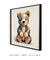 Quadro Decorativo Ursinho 3D 02 - comprar online