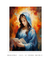 Quadro Decorativo Virgem Maria Retangular - loja online