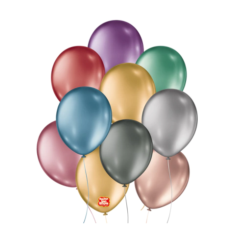 Balão de Festa São Roque Tamanho 16 - Metalic - comprar online