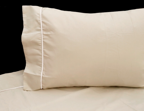 Sábana Sencilla Unicolor Beige