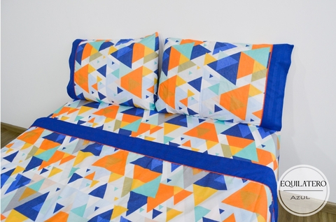 Sábana Star Collection Triangulo Colores