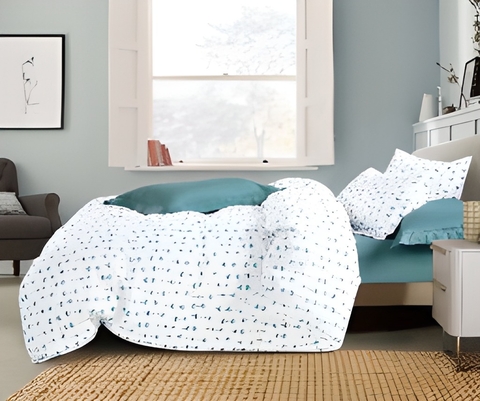 Colcha Premium 7 Piezas Nostrum Azul