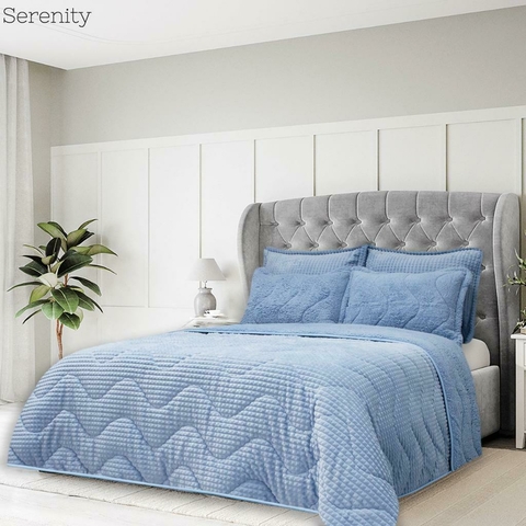 Sherpa Gold Ovejero Unicolor Azul