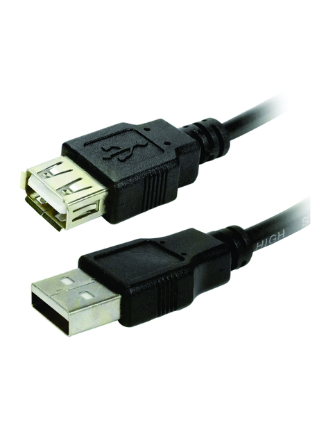 CABO EXTENSOR USB 2.0 - 1.5 MT IMPORTADO
