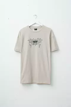 REMERA OVERSIZE "CUSTOM CLOTHING" NEGRO - comprar online