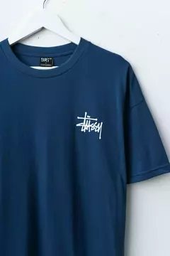 REMERA OVERSIZE "STUSSY" NEGRO - tienda online