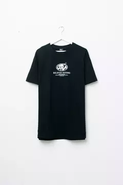 REMERA OVERSIZE "DELAYED VISIONS" NEGRA - comprar online