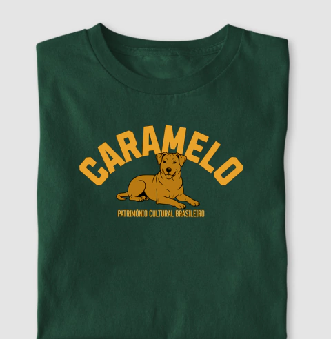 Camiseta Caramelo Patrimônio Cultural Brasileiro