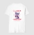 Camisa masculina branca com estampa de um Chihuahua usando gravata borboleta e a frase "Keep Calm & Hold Your ChiHuaHua".