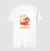 Camisa masculina branca com estampa de um cachorro da raça Dachshund e a frase "Life is Wienerful".