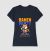 Camiseta com estampa de um Shiba Inu segurando um prato de ramen, com as palavras "RAMEN PARTY" em destaque.