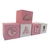 Cubos Decorativos com Nome Letras Rosa Para Quarto do Bebêvc - comprar online