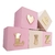 Cubos Decorativos com Nome Letras Douradas Para Quarto do Bebê - comprar online