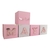 Cubos Decorativos com Nome Letras Rosa Para Quarto do Bebêvc - comprar online