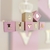 Cubos Decorativos com Nome Letras Douradas Para Quarto do Bebê - loja online