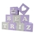 Imagem do Cubos Decorativos com Nome Letras Brancas Para Quarto do Bebê