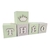 Cubos Decorativos com Nome Letras Brancas Para Quarto do Bebê - loja online