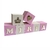 Cubos Decorativos com Nome Letras Douradas Para Quarto do Bebê - Peças de MDF e Acrílico Personalizadas | Nelassi