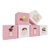Cubos Decorativos com Nome Letras Douradas Para Quarto do Bebê - loja online