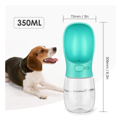 BOTELLA BEBEDERO MASCOTA 350ML - DreamboxMdz
