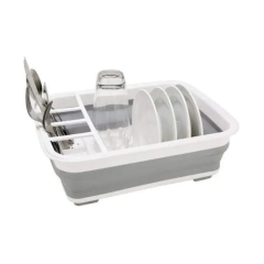 SECA PLATOS ESCURRIDOR SILICONA PLEGABLE PLATOS VAJILLA NEW en internet