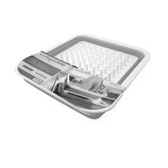 SECA PLATOS ESCURRIDOR SILICONA PLEGABLE PLATOS VAJILLA NEW
