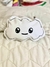 Almohadon Blanco y negro - Creaciones Pame Senn