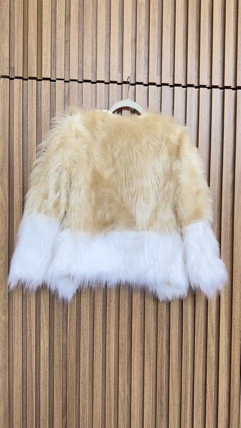 Casaco de Pelo Duas Cores