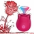 Sugador clitoriano Magic Rose 10 MODOS DE PULSAÇÃO VIBE TOYS - SS Sexshop Campinas