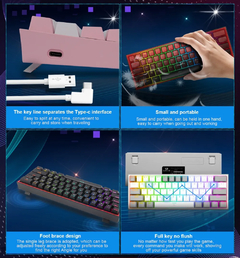 Teclado Mecânico 60% REDRAGON - PVO Store