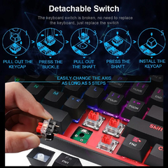 Teclado Mecânico 60% REDRAGON na internet