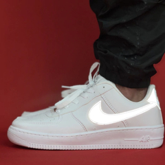 NIKE AIR FORCE BRANCO REFLETIV - comprar online