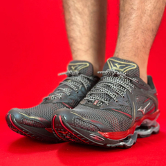 MIZUNO PROPHECY 1 CINZA VERMELHO NACIONAL PREMIUM - comprar online