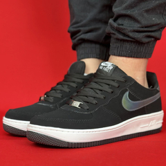 NIKE AIR FORCE 1 PRETO SOLA BRANCA CAMALEAO NACIONAL S - comprar online