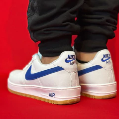 NIKE AIR FORCE 1 BRANCO AZUL NACIONAL S na internet