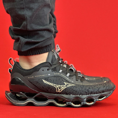 MIZUNO PROPHECY 13 PRETO COM DOURADO NACIONAL PREMIUM