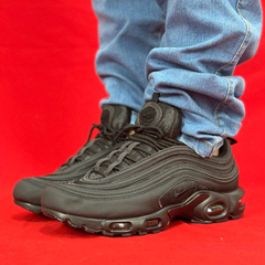 NIKE AIR MAX 97 PLUS IMPORTADO PRETO na internet
