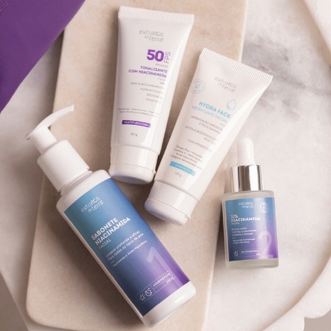 Kit Skincare Dia e Noite com Niacinamida – Cuide da sua pele 24h