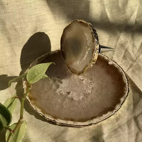 Conjunto para Vinho em Ágata