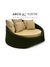 Chaise Meia Lua - Tricô Náutico