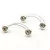 AROS TREPADOR CUBICS PLATA925