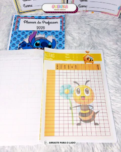 PLANNER PROFESSOR 2026 - MARGARIDA - loja online